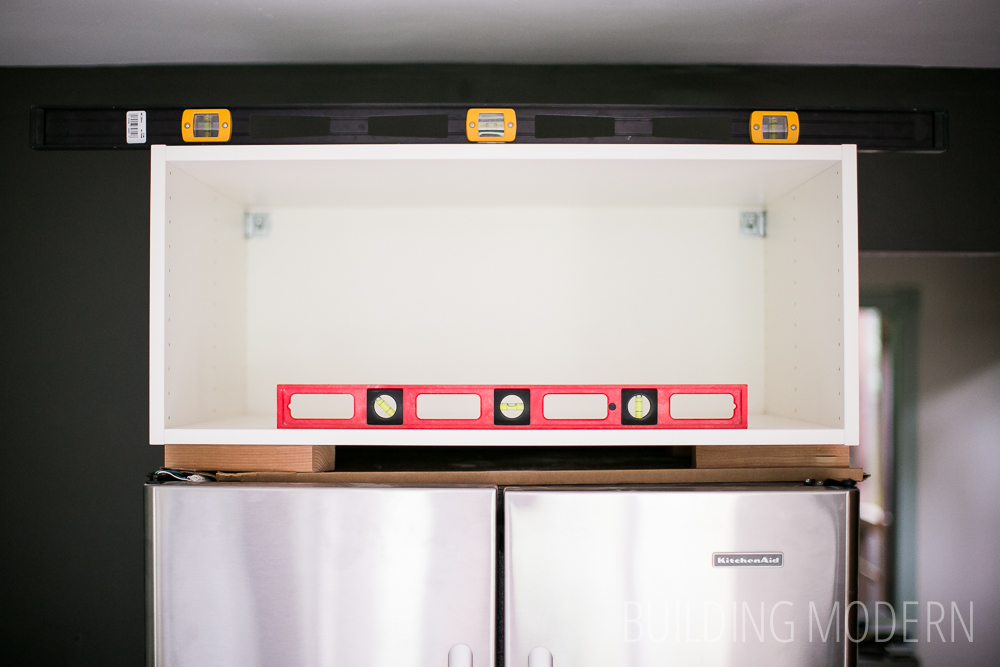 Refrigerator Cabinet Cleat, Installing Ikea Over Fridge Cabinet