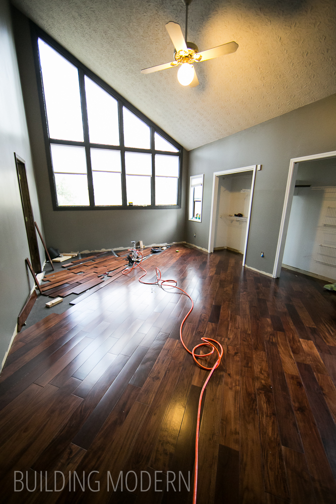 Installing Hardwood Floors In Our, Diagonal Hardwood Floor Installation