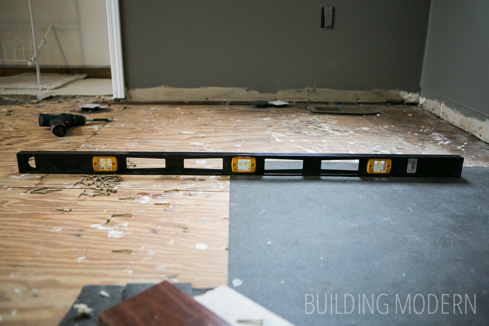 How To Fix A High Spot In The Suloor, Leveling A Floor For Hardwood